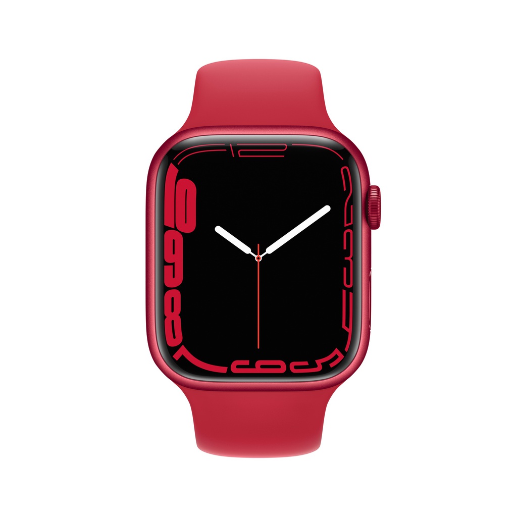 Apple Watch Series 7 (PRODUCT)RED Aluminium Case with (PRODUCT)RED Sport  Band (45mm, GPS and Cellular)